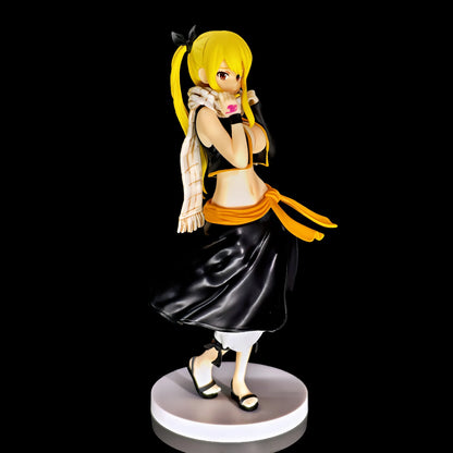 Lucy Heartfilia Natsu's Costume Fairy Tail Exclusive Anime Figure PVC 6.2" [Adult Collectible]