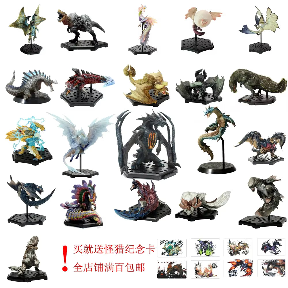 Monster Hunter Tabletop Collectible Figure Model Statues PVC 3 - 4.5" [No Box]