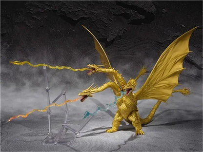 King Ghidorah Godzilla: King of the Monsters Movie Action Figure Model PVC 11.5" [No Box]