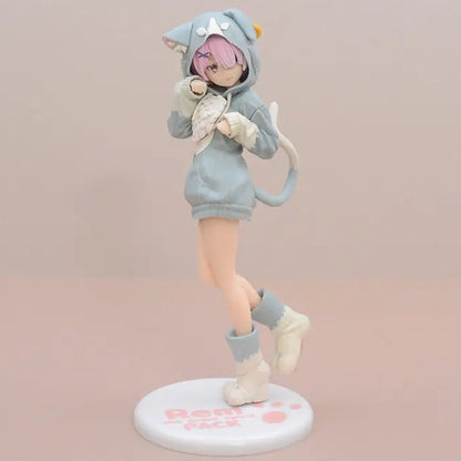 Mofumofu Pack Re:Zero Starting Life in Another World Anime Figure Model Statue PVC 7.8" [Boxed]