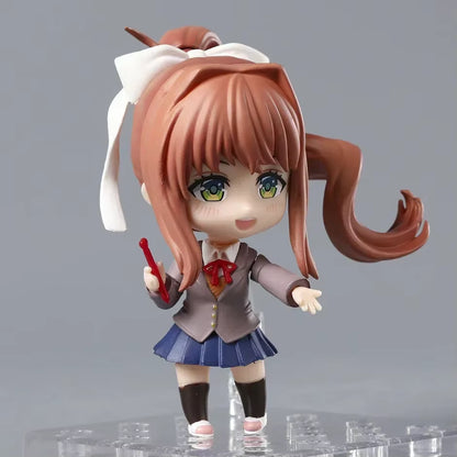 Doki Doki Literature Club!: Monika Adjustable Chibi Ver. Non-Scale Figure