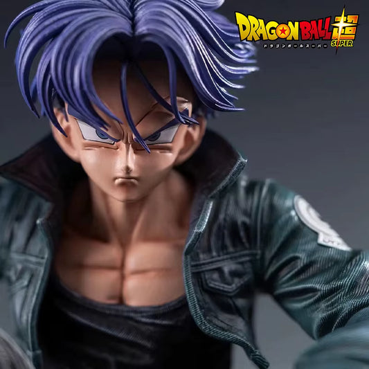 Future Trunks Sitting Dragon Ball Z Anime Collectible Figure PVC 3.9" [No Box]