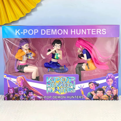 KPop Demon Hunters — HUNTR/X Noodle Break Ver. 3-Piece Set Non-Scale