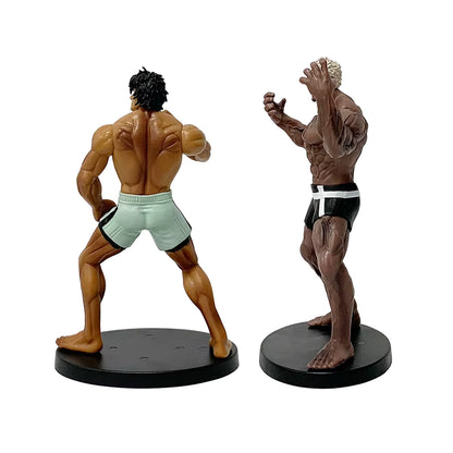 Tokita Ohma and Kure Raian Kengan Ashura Anime Figure Model Statues PVC 7" [Boxed]