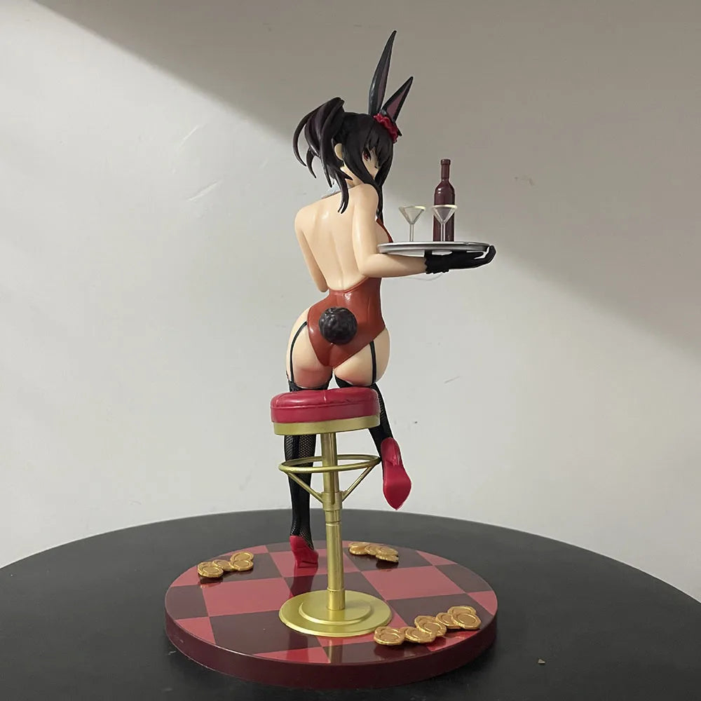 Kurumi Tokisaki Bunny Date A Live Anime Figure Model Statue PVC 11" [Adult Collectible]