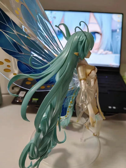 Hatsune Miku Butterfly Fairy Vocaloid Project DIVA Anime Figure Model Statue PVC 12" [Boxed]