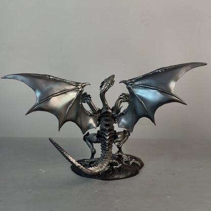 Blue-Eyes Ultimate Dragon Yu-Gi-Oh! Anime Figure Model Statue PVC 9.8" [No Box]
