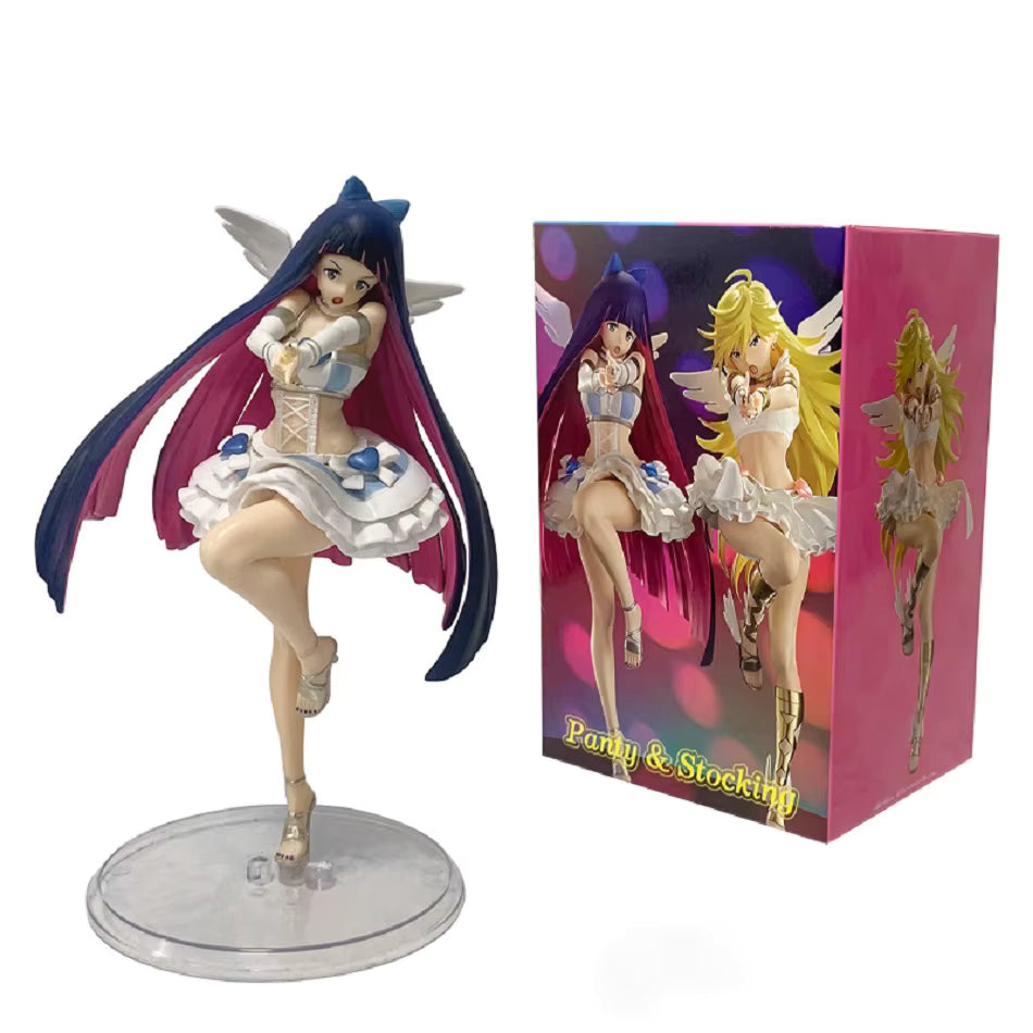 Panty and Stocking Anarchy Repent Ver. Anime Figure Model Statue PVC 7.8" [Boxed]