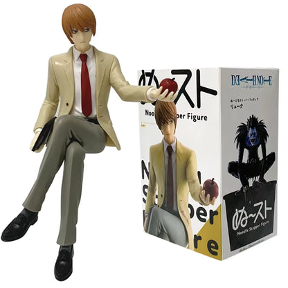 Light Yagami and Ryuk Death Note Noodle Stopper Anime Figures PVC  6" [Boxed]
