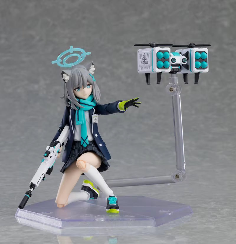 Blue Archive: Sunaookami Shiroko Adjustable 1/12 Scale Action Figure