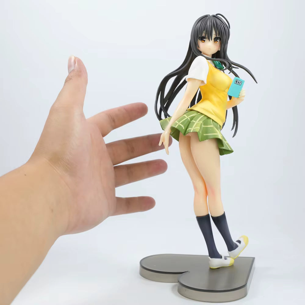 Yui Kotegawa Student Uniform To LOVE-Ru Anime Figure Model Statue PVC 8" [No Box]