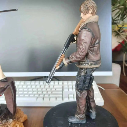 Ada Wong and Leon Scott Kennedy Resident Evil Collectible Figure Model Statue PVC [No Box]