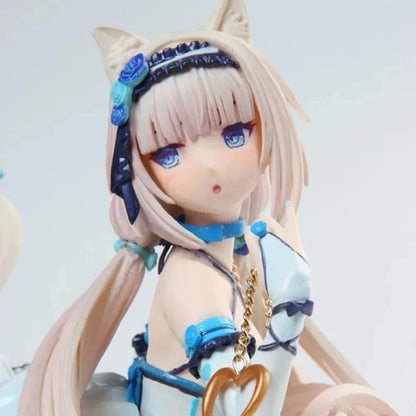 Chocola & Vanilla Lingerie Maid Nekopara Cast Off Anime Figure Model PVC 9.4" [Adult Collectible]