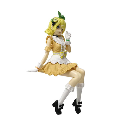 Kagamine Rin Citrus Ver. CV02 Vocaloid Project DIVA Anime Figure Model Statue PVC 5.9" [Boxed]