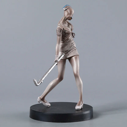 Pyramid Head and Dark Nurse Silent Hill Horror Movie Monster Figure Statue Model PVC [Boxed]