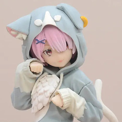 Mofumofu Pack Re:Zero Starting Life in Another World Anime Figure Model Statue PVC 7.8" [Boxed]