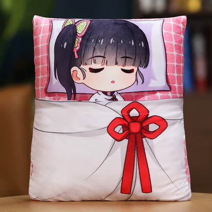 Demon Slayer Anime Corps Napping Hashiras Throw Pillow Cushion 14 x 10.6”