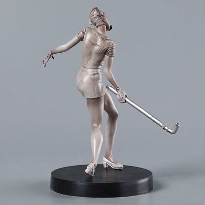 Pyramid Head and Dark Nurse Silent Hill Horror Movie Monster Figure Statue Model PVC [Boxed]