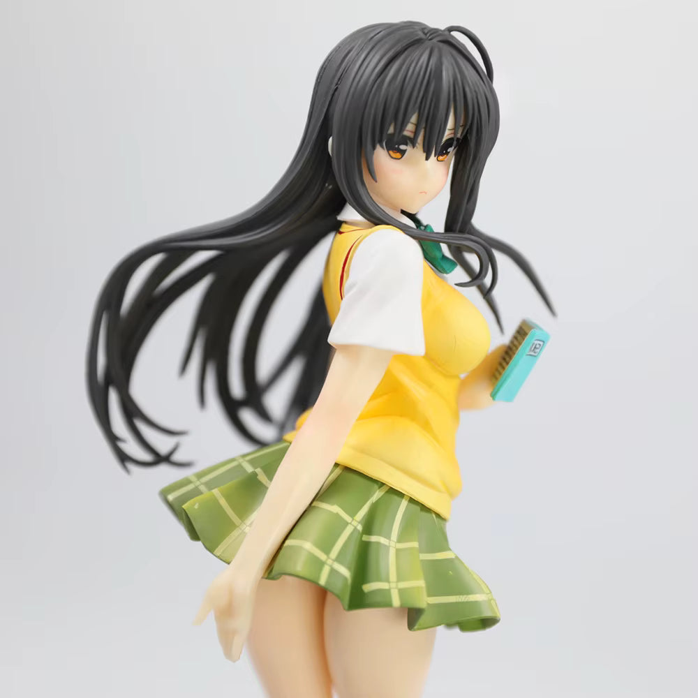 Yui Kotegawa Student Uniform To LOVE-Ru Anime Figure Model Statue PVC 8" [No Box]