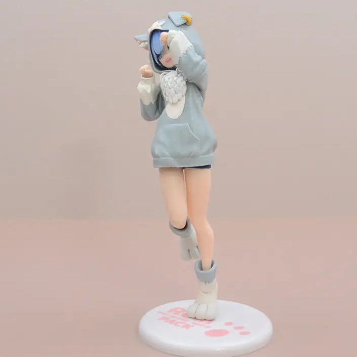 Mofumofu Pack Re:Zero Starting Life in Another World Anime Figure Model Statue PVC 7.8" [Boxed]