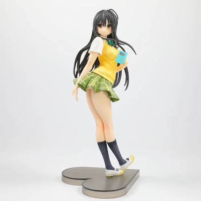 Yui Kotegawa Student Uniform To LOVE-Ru Anime Figure Model Statue PVC 8" [No Box]