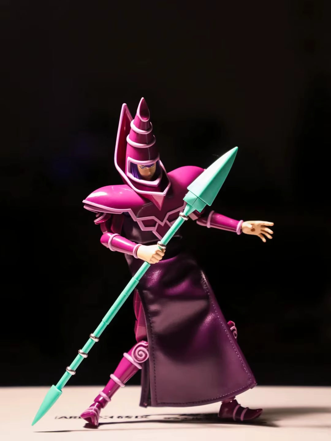Dark Magician Yu-Gi-Oh! Anime Action Figure PVC 14" [No Box : Lego Compatible ]