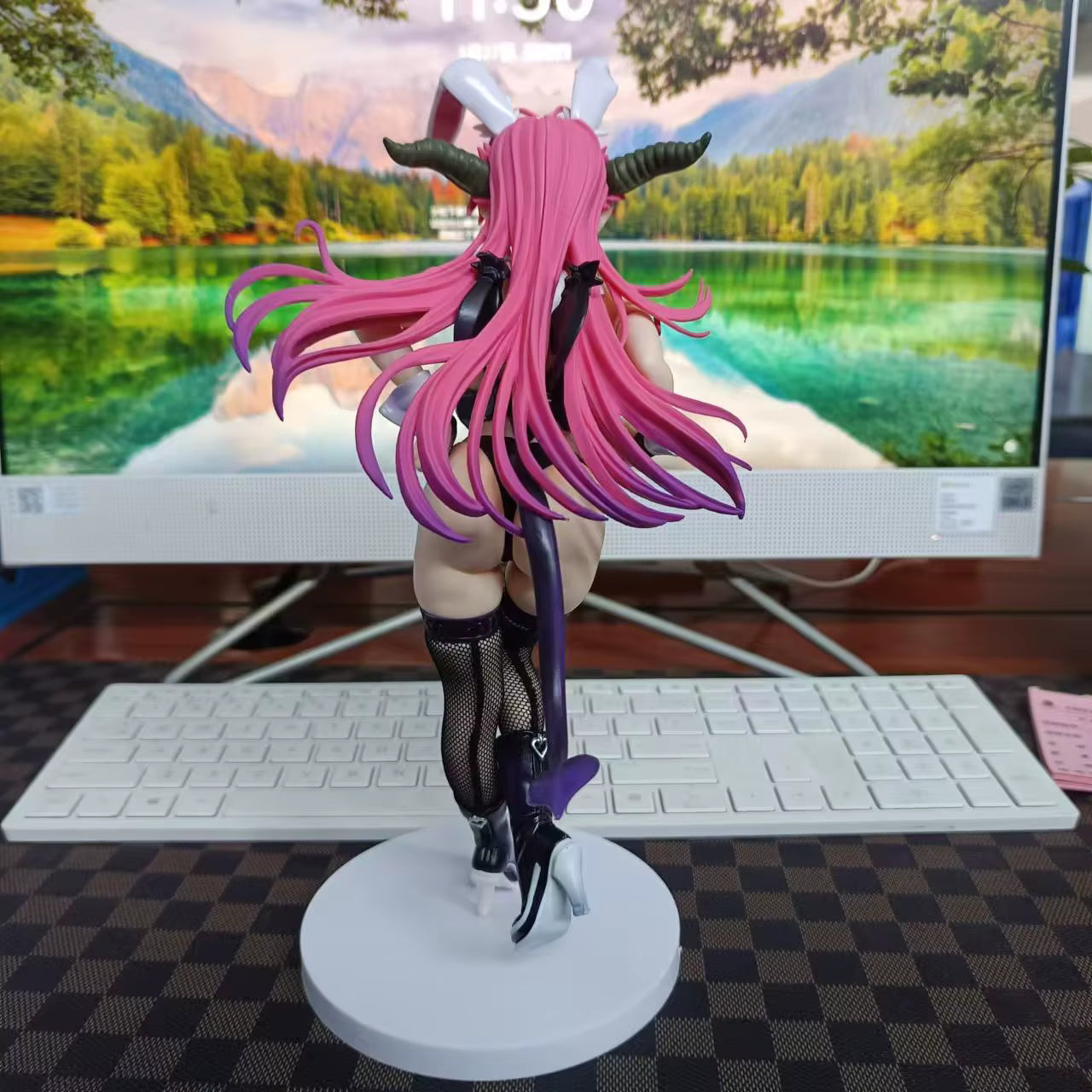 Asmodeus Bunny Ver. The Seven Deadly Sins Anime Figure Model Statue PVC 10.5" [Adult Collectible]