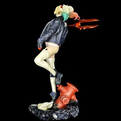 Harley Quinn DC Comics Neon Genesis Evangelion Crossover Anime Figure PVC 13" [No Box]