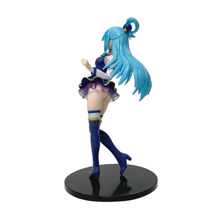 Aqua KonoSuba Kawaii Anime Figure Model Statue PVC 7" [Boxed]