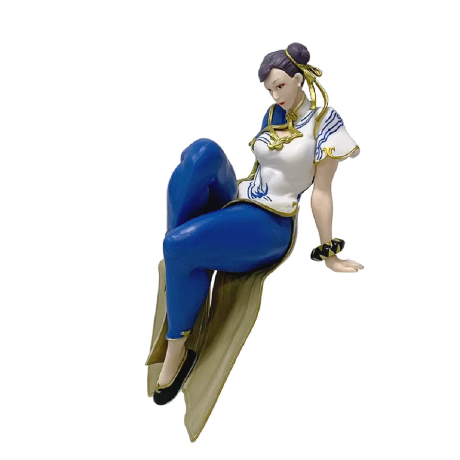 Chun-Li and Ryu Street Fighter Collectible Action Figure Model Statues PVC [Boxed] 5.5"