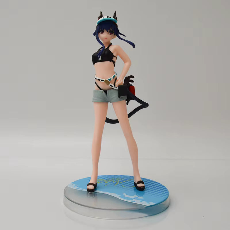 Ch'en Bikini Outfit Arknights RPG Kawaii Fan-Favorite Figure PVC 6" [No Box]