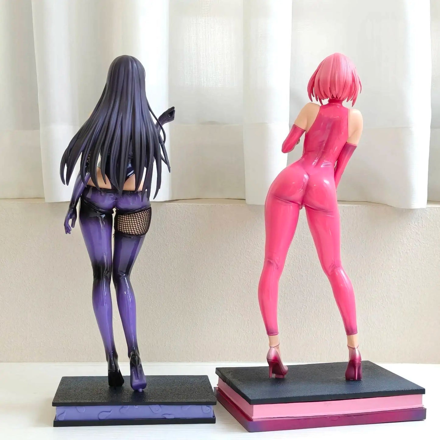 Hinata Hyuga and Sakura Haruno Rave Ver. Shippuden Anime Figure PVC 11.8" [Adult Collectible]