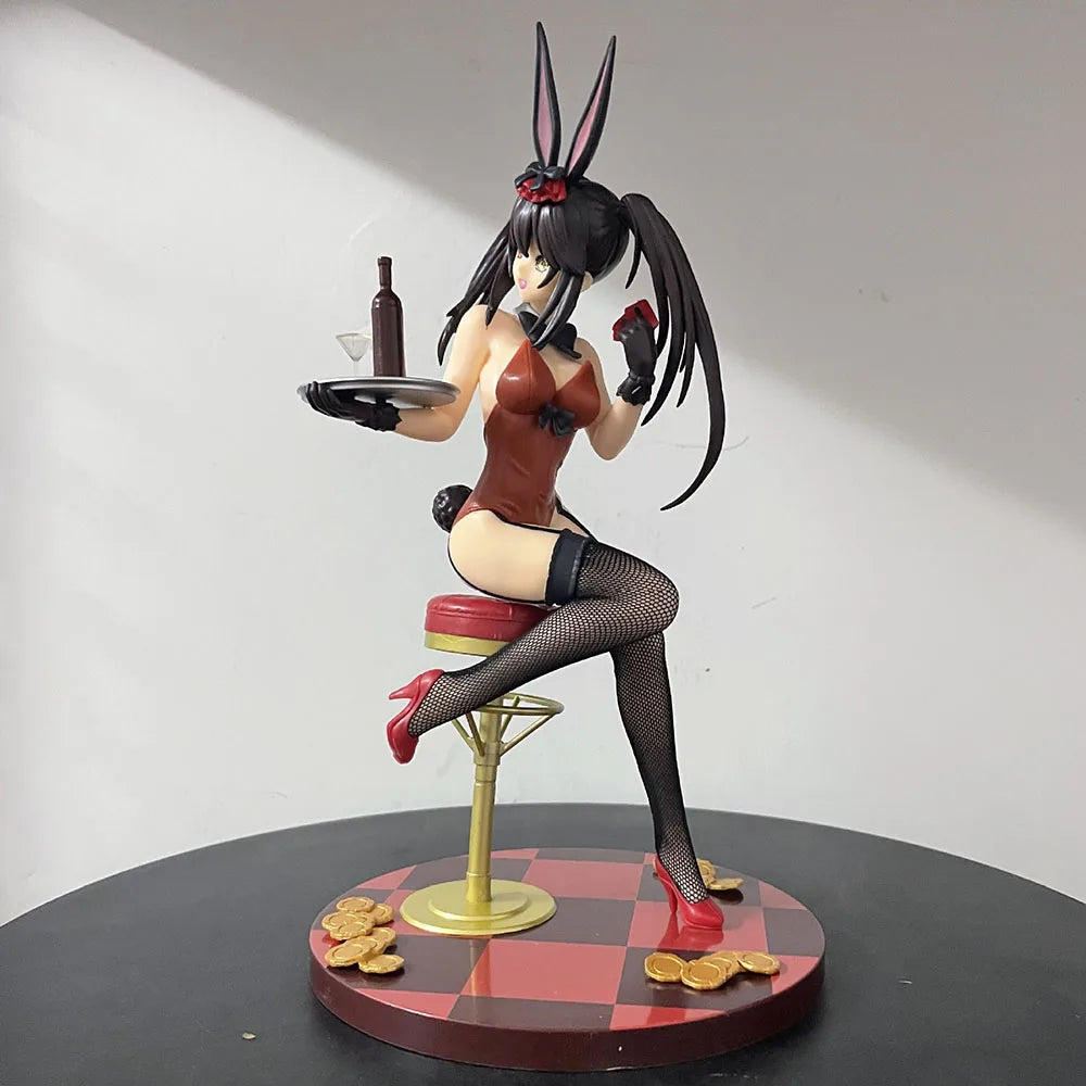 Kurumi Tokisaki Bunny Date A Live Anime Figure Model Statue PVC 11" [Adult Collectible]