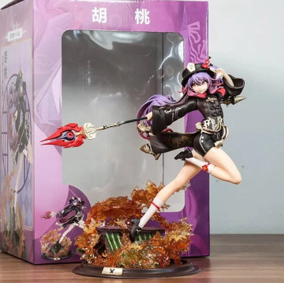 Hu Tao Fragrance in Thaw Ver. Genshin Impact Anime Figure Model Statue PVC 10" [Boxed]