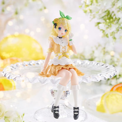 Kagamine Rin Citrus Ver. CV02 Vocaloid Project DIVA Anime Figure Model Statue PVC 5.9" [Boxed]