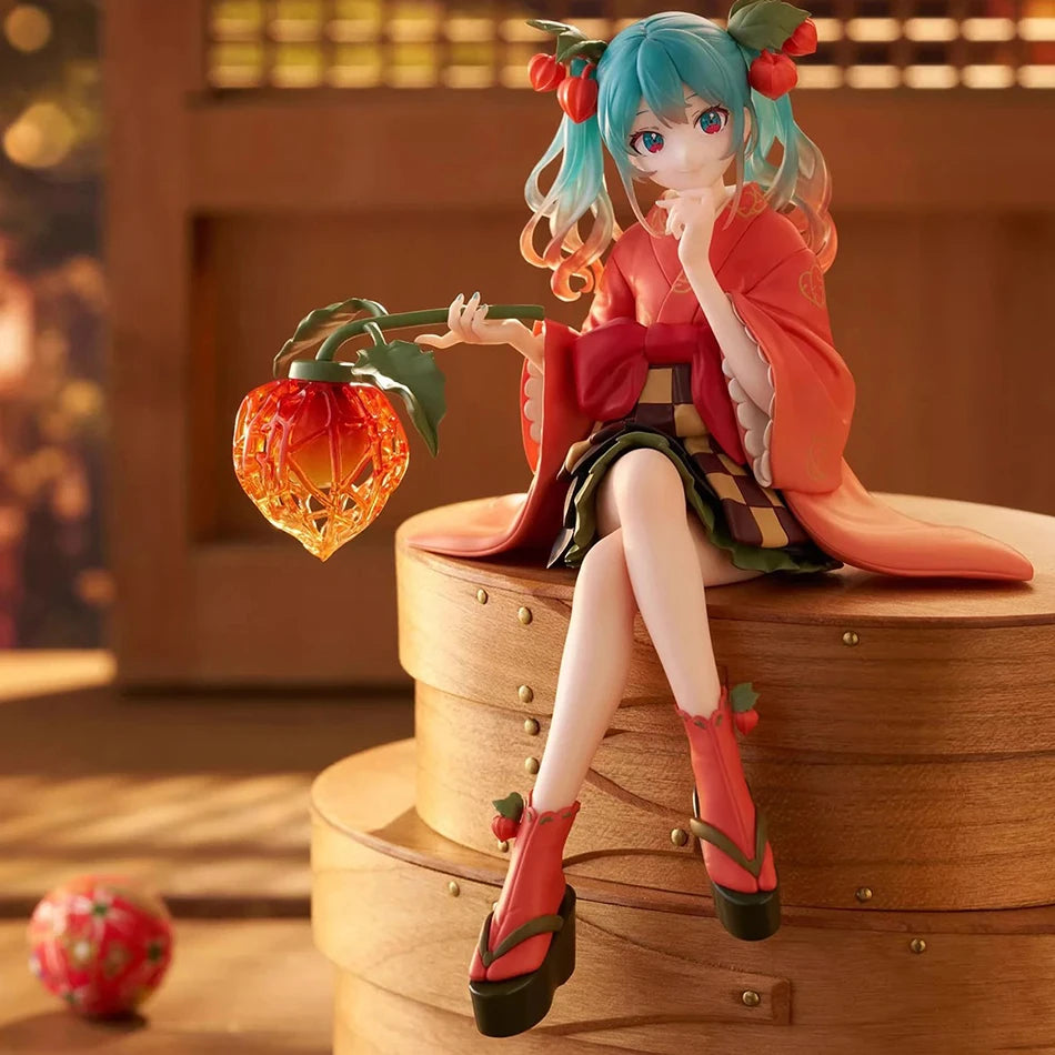 Hatsune Miku Flower Fairy Project DIVA Vocaloid Desktop Anime Figure PVC 4.5" [Boxed]