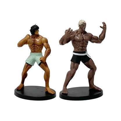 Tokita Ohma and Kure Raian Kengan Ashura Anime Figure Model Statues PVC 7" [Boxed]