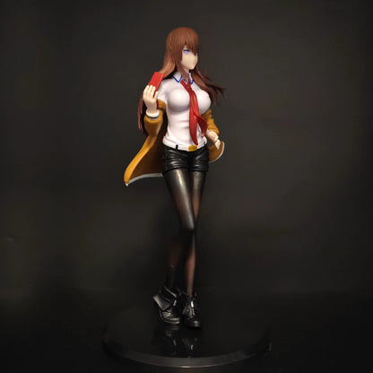 Kurisu Makise School Uniform Steins;Gate Anime Figure Model Statue PVC 8.5" [Boxed]
