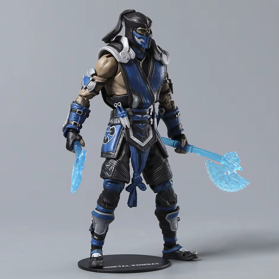 Scorpion and Sub-Zero Mortal Kombat Collectible Action Figure Models PVC 7" [Boxed]