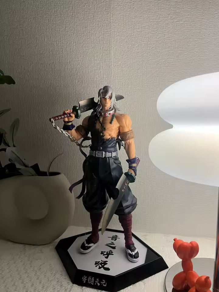 Tengen Uzui Sound Hashira Demon Slayer Premium Anime Figure PVC 11" [Boxed]