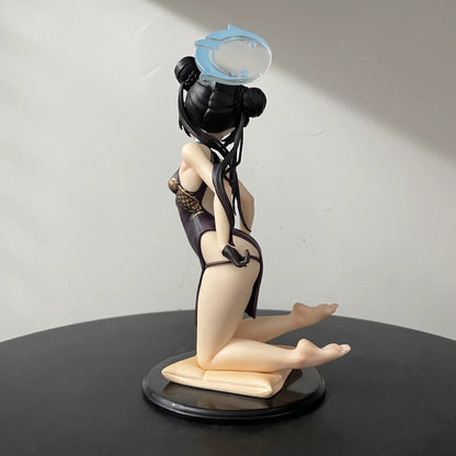 Ryuuge Kisaki Cheongsam Blue Archive Anime Figure Model Statue PVC 7.4" [Adult Collectible]