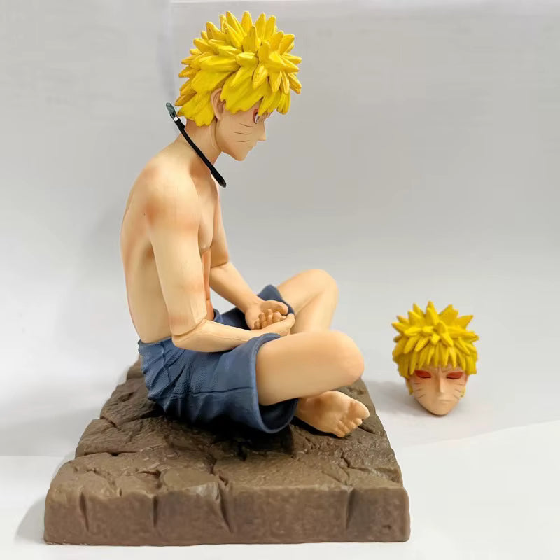 Naruto Uzumaki Sage Mode Training Naruto Anime Collectible Action Figure PVC 5" [Boxed]