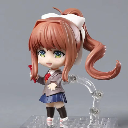 Doki Doki Literature Club!: Monika Adjustable Chibi Ver. Non-Scale Figure
