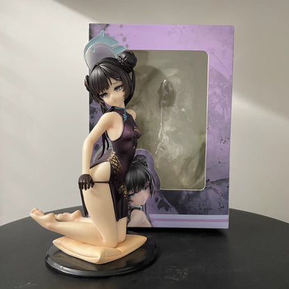 Ryuuge Kisaki Cheongsam Blue Archive Anime Figure Model Statue PVC 7.4" [Adult Collectible]