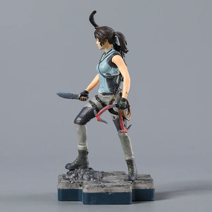 Lara Croft Tomb Raider Video Game Movie Figure Model Statue PVC 4" [Boxed]