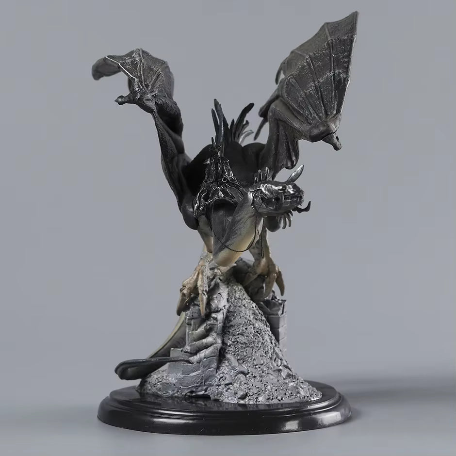 Witch-King Riding Fell Beast The Lord of the Rings Figure Model Statue PVC 6.2" [Boxed]