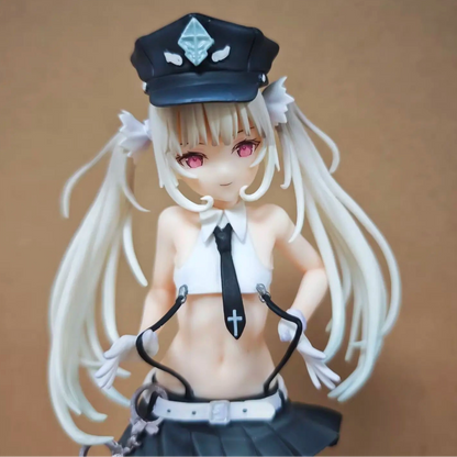 Mela Dormir Police The Yellow-Haired Villain Wants Happiness Anime Figure PVC 9" [Adult Collectible]