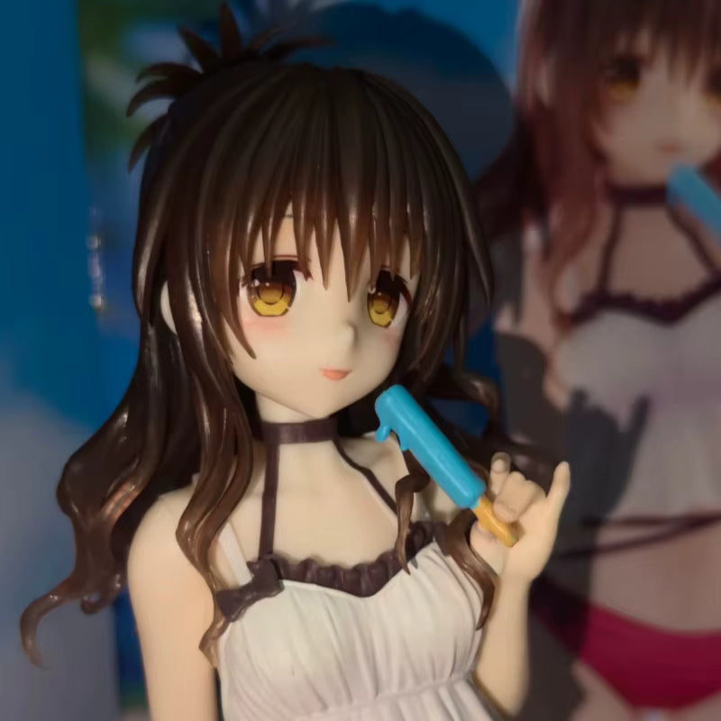 Mikan Yuuki Beachwear To LOVE-Ru Anime Figure Model Statue PVC 6.5" [Original]