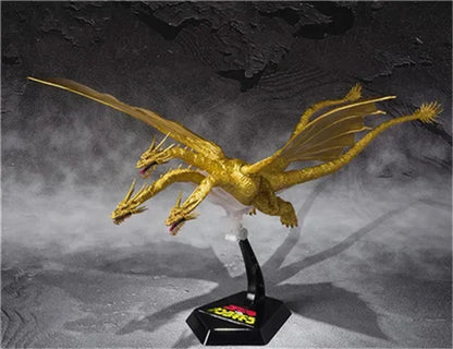 King Ghidorah Godzilla: King of the Monsters Movie Action Figure Model PVC 11.5" [No Box]