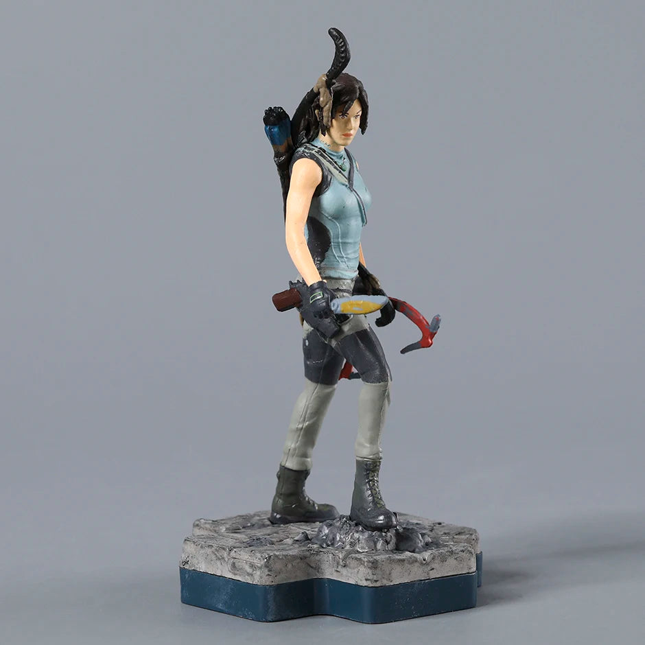 Lara Croft Tomb Raider Video Game Movie Figure Model Statue PVC 4" [Boxed]